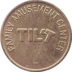 Token - Til`t Family Amusement Center RWM, Carrollton, Texas