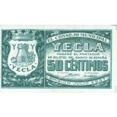 50 Céntimos Yecla