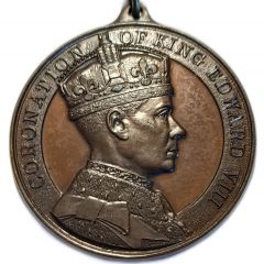 Medal - Proposed Coronation of Edward VIII 1937