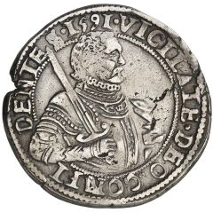 ½ Rijksdaalder `½ Helmeted Rijksdaalder / Prince Daalder`