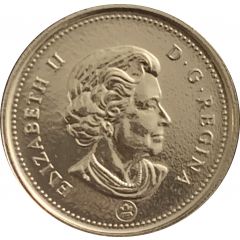 25 Cents - Elizabeth II Vancouver Canucks