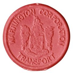Token - 5 New Pence Warrington Corporation Transport