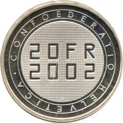 20 Francs Expo.02