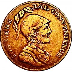 1/2 Penny Middlesex - For General Convenience