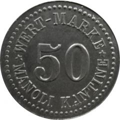 50 Pfennig - Berlin Manoli Kantine