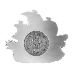 10 000 Francs CFA Chinese Dragon Sailboat