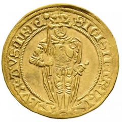 1 Goldgulden In the name of Sigismund, Hall mint