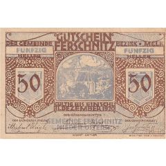 50 Heller Ferschnitz