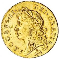 1 Guinea - James II 1st bust
