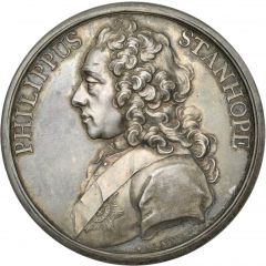 Medal - George II Philip Stanhope, silver