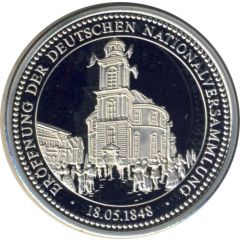 Medal - Hohepunkte der Deutschen Geschichte Eroffnung der Deutschen Nationalversammlung