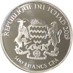 500 Francs CFA Irish Red Deer