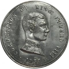 Medal - Proposed Coronation of Edward VIII 1937