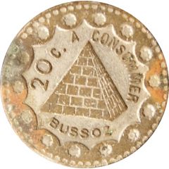20 Centimes - Bussoz Paris