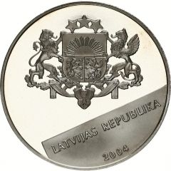 1 Lats Latvia-European Union