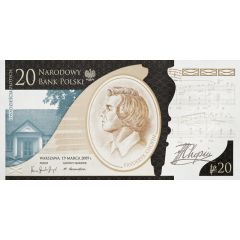 20 Zlotys Frédéric Chopin