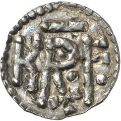 Denier - Charlemagne Roses mint, K Rx F