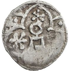 Dirham `Ornamental type` - anepigraphic Bulghar mint