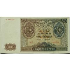 100 Zlotys German occupation