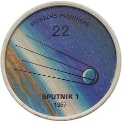 Token - Jell-O Aircraft #22; Sputnik 1