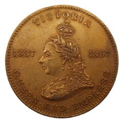 Medal - Diamond Jubilee Queen Victoria Montreal