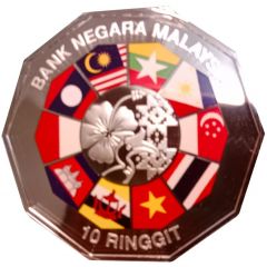 10 Ringgit ASEAN 2015