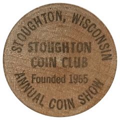 Wooden Nickel - Stoughton Coin Club