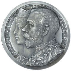 Medal - George V Coronation, J.R. Gaunt, silver