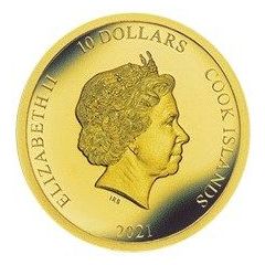 10 Dollars - Elizabeth II English Rose