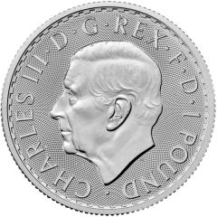 1 Pound - Charles III 1/2 oz Fine Silver