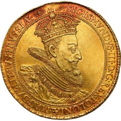 7 Dukat gdański - Sigismund III Vasa Gdańsk mint