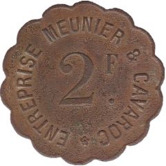 2 F - ENTREPRISE MEUNIER and CAVAROC