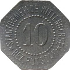 10 Pfennig - Wittenberge