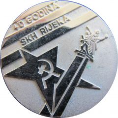 Medal - 40th Anniversary of Croatian Communist Society Rijeka