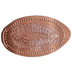 Elongated coin - Lucca