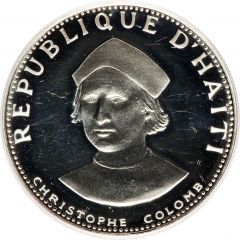 25 Gourdes Christopher Columbus