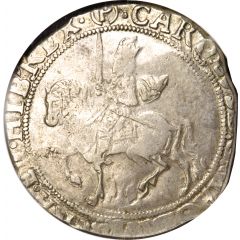 1/2 Crown - Charles I Tower mint, under Parliament
