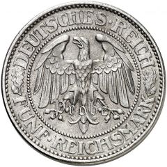 5 Reichsmark Pattern