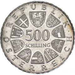 500 Schilling Austrian Red Cross