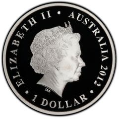 1 Dollar - Elizabeth II 4th Portrait - Battle of Kokoda - Silver Proof