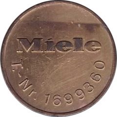 Wertmarke Laundry Token - Miele 1699360