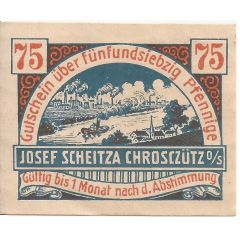75 Pfennig Josef Scheitza