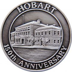 Medal - Sesquicentenary of Hobart City Historical Medal