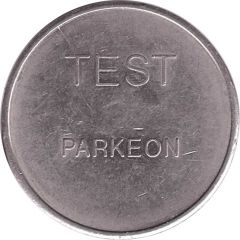Parking Token - Test Parkeon Moorestown, New Jersey (27.3 mm