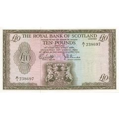 10 Pounds Royal Bank of Scotland