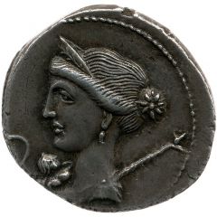 Denarius - Julius Caesar CAESAR, Trophy
