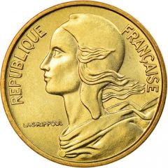 5 Centimes Marianne Piéfort Bronze-Aluminium
