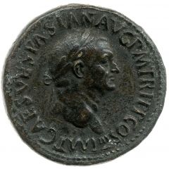 Sestertius - Vespasian LIBERTAS PVBLICA S C, Libertas