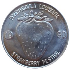 Token - Ponchatoula Strawberry Festival Ponchatoula, Louisiana
