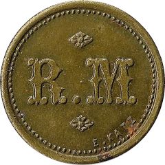 50 Centimes - R. M.